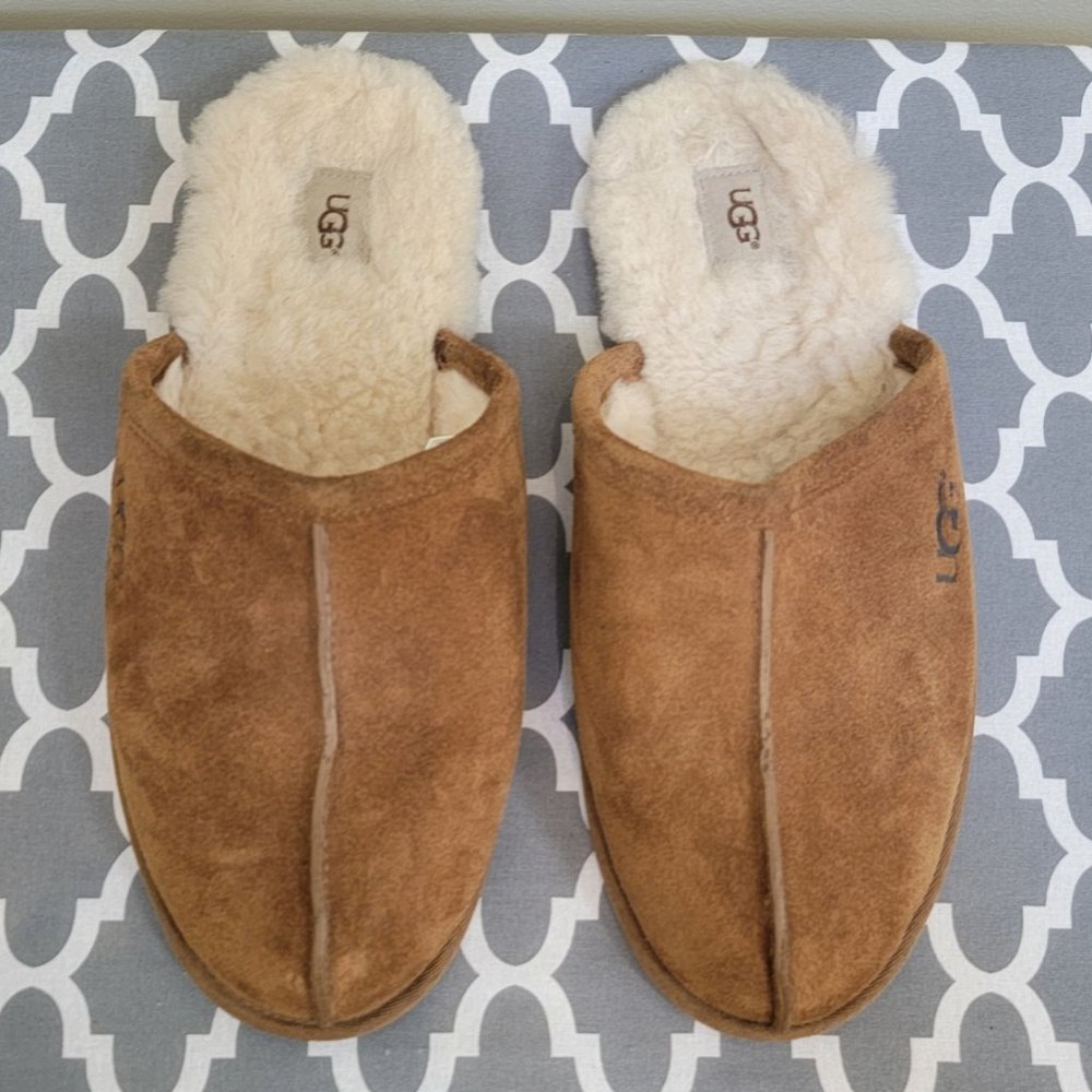 UGG Scuff Slippers Brown US Mens Size 12